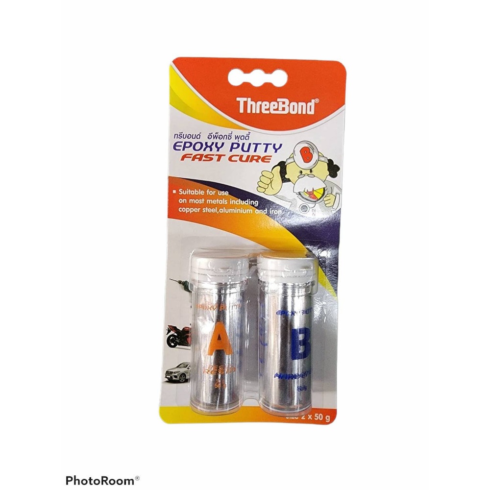 THREEBOND อีพ็อกซี่พุตตี้ 50 กรัม x 2 PC