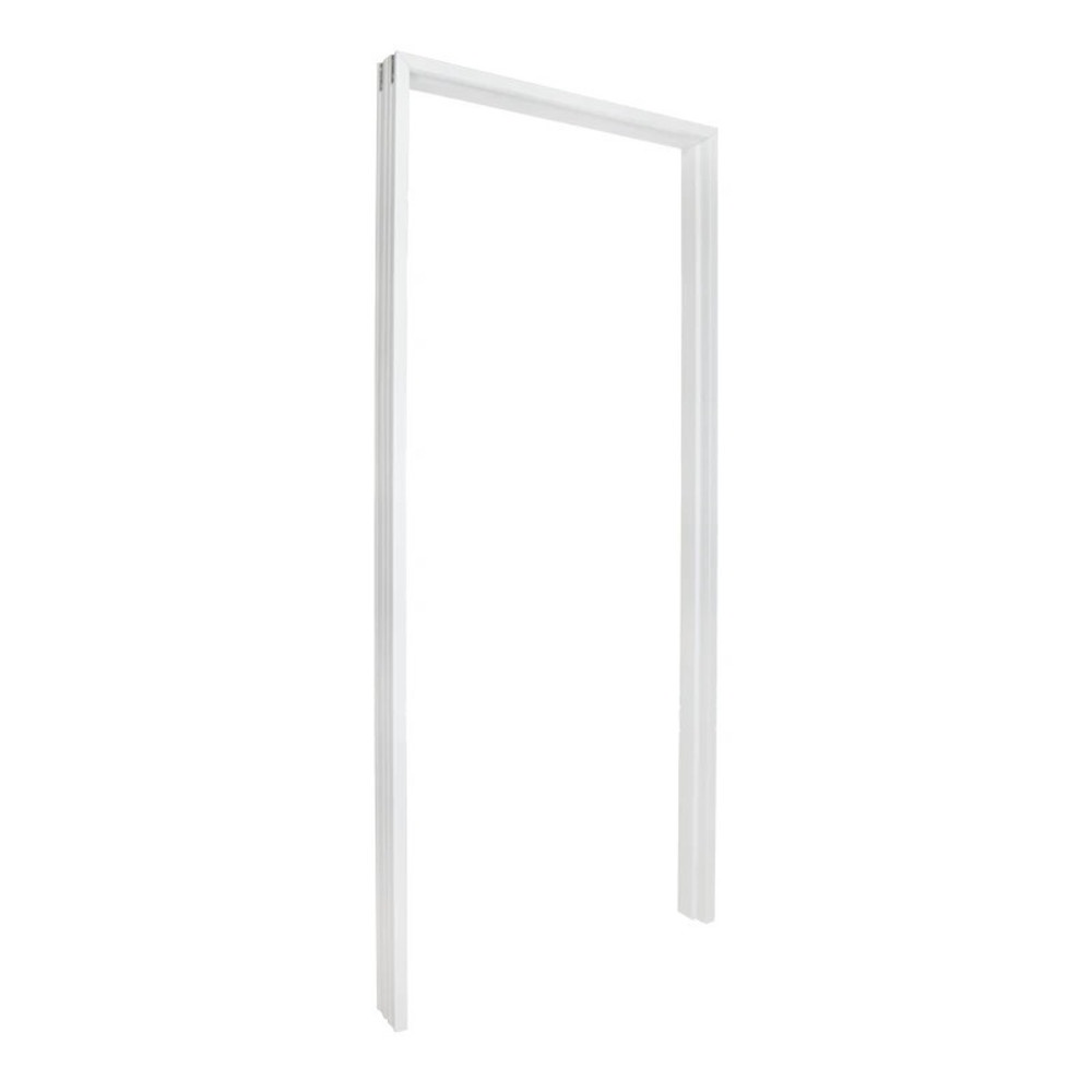 ECO DOOR วงกบประตู WPC รุ่น WVSM-100 ขนาด 80x200 ซม. สีขาว