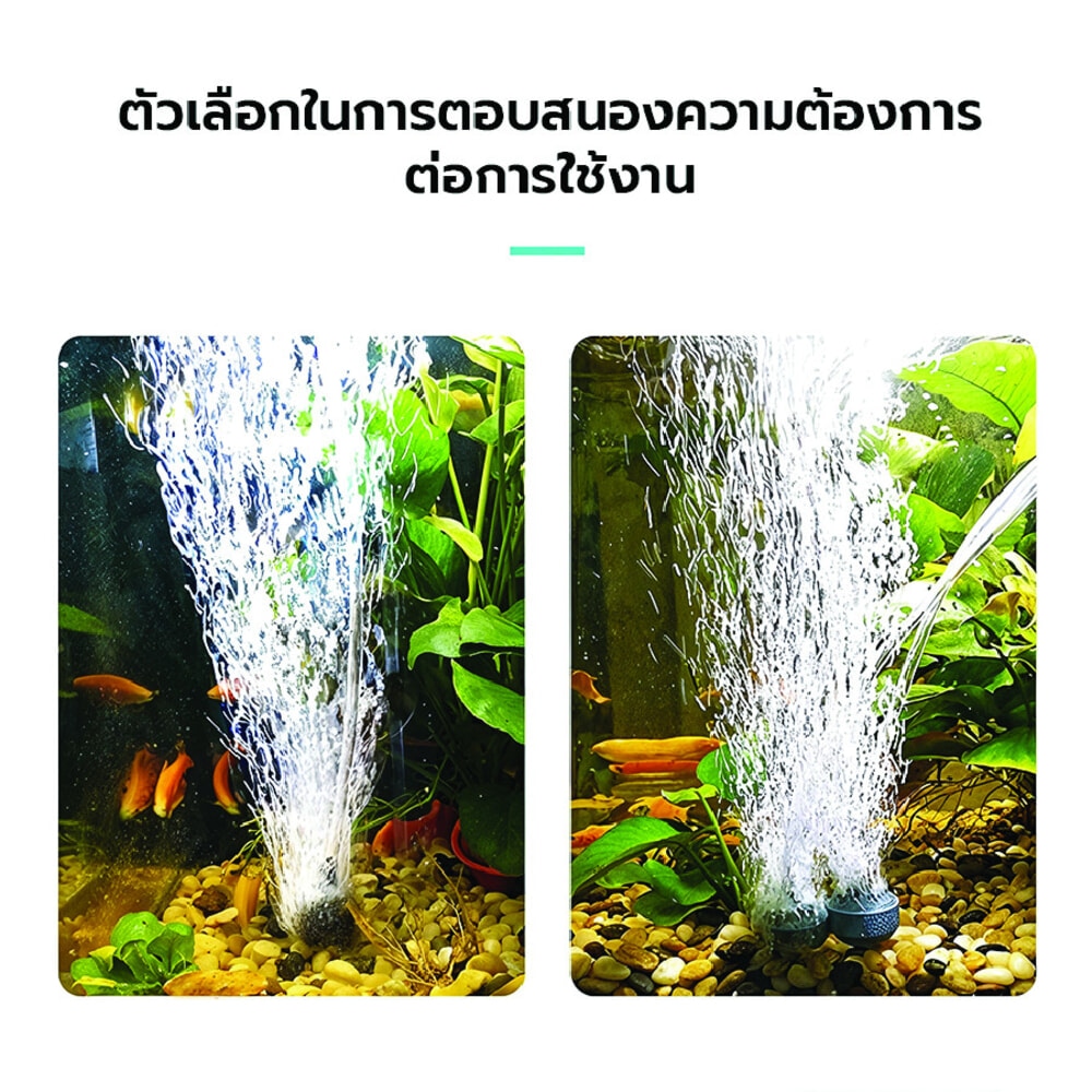 ปั๊มลมตู้ปลา 2 ทาง  Boyu  รุ่น SC-7500