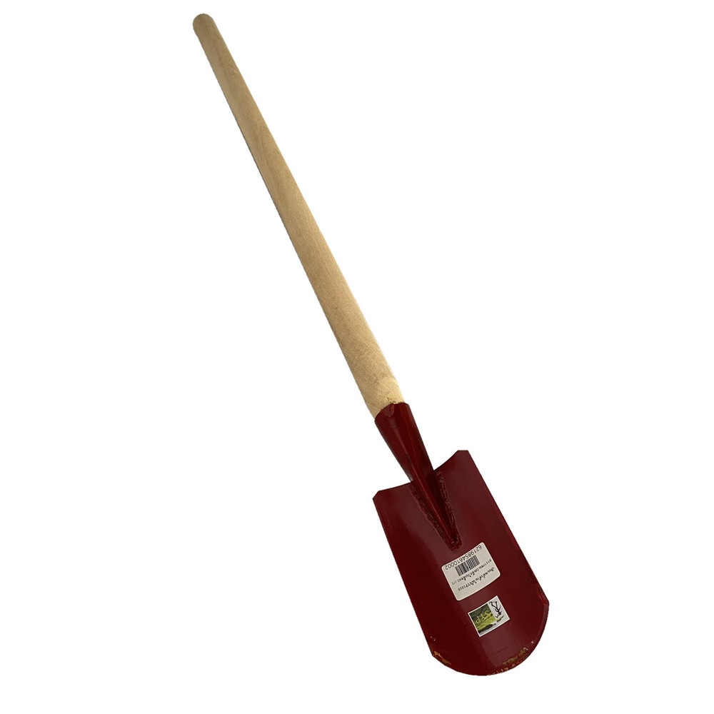 SYP เสียมพลั่ว ด้ามไม้  80CM รุ่น SYP1010 (เหล็กใบเลื่อย2.1/2")