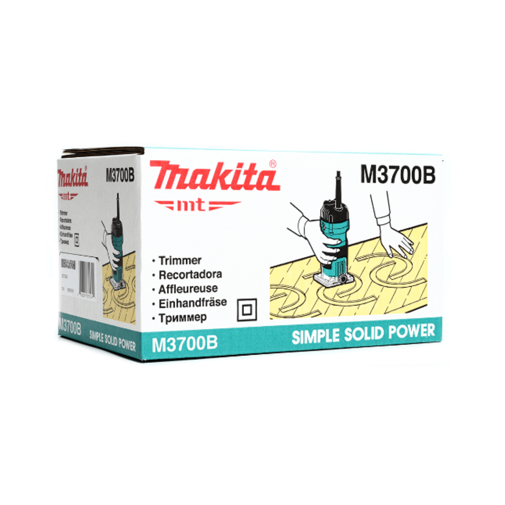 MAKITA เครื่องทริมเมอร์ 1/4 นิ้ว 530W รุ่น M3700B