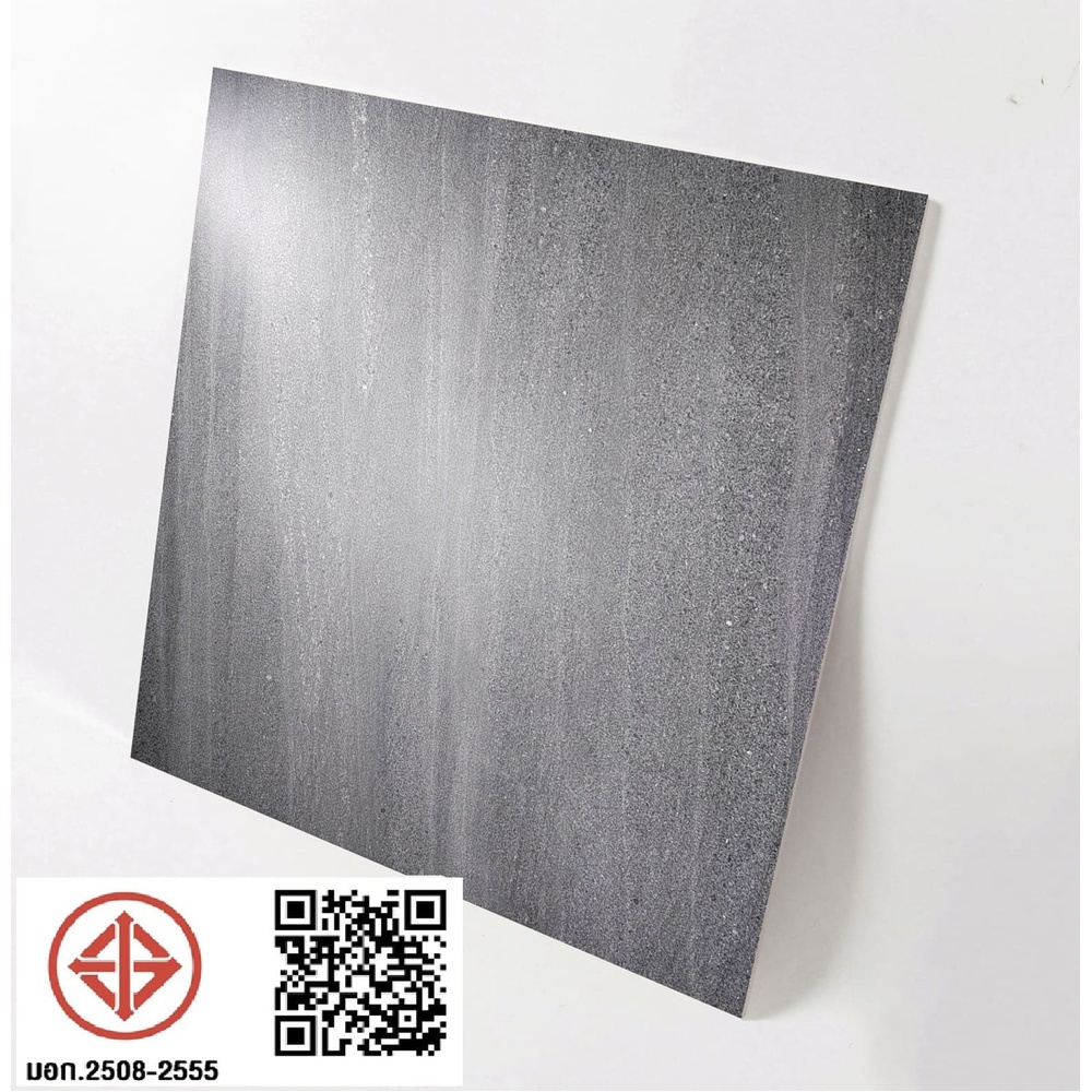 Marbella กระเบื้องเซรามิคปูพื้น 60x60 ซม. rustic Tile รุ่น อูซี่-เกรย์ P9601 Matt (4P)