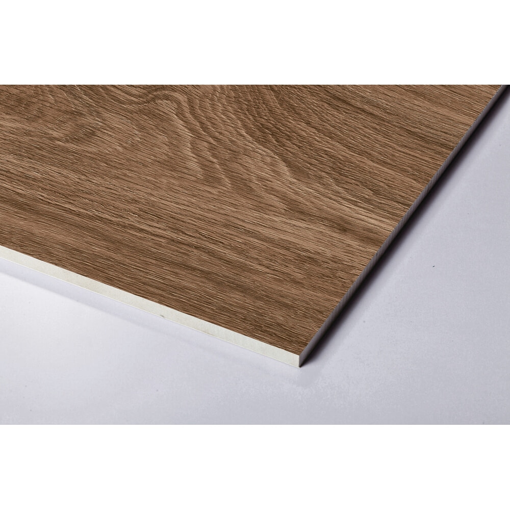 Marbella กระเบื้องปูพื้นลายไม้ 20x100x0.98ซม. รุ่น ไม้วอลนัท 21019 (1.2ตร.ม./กล่อง) (6แผ่น) A.