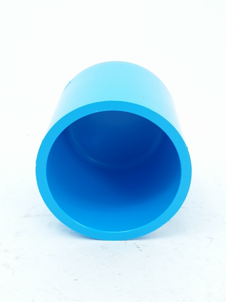 SCG ฝาครอบพีวีซี หนา 2"(55) ชั้น 13.5 สีฟ้า