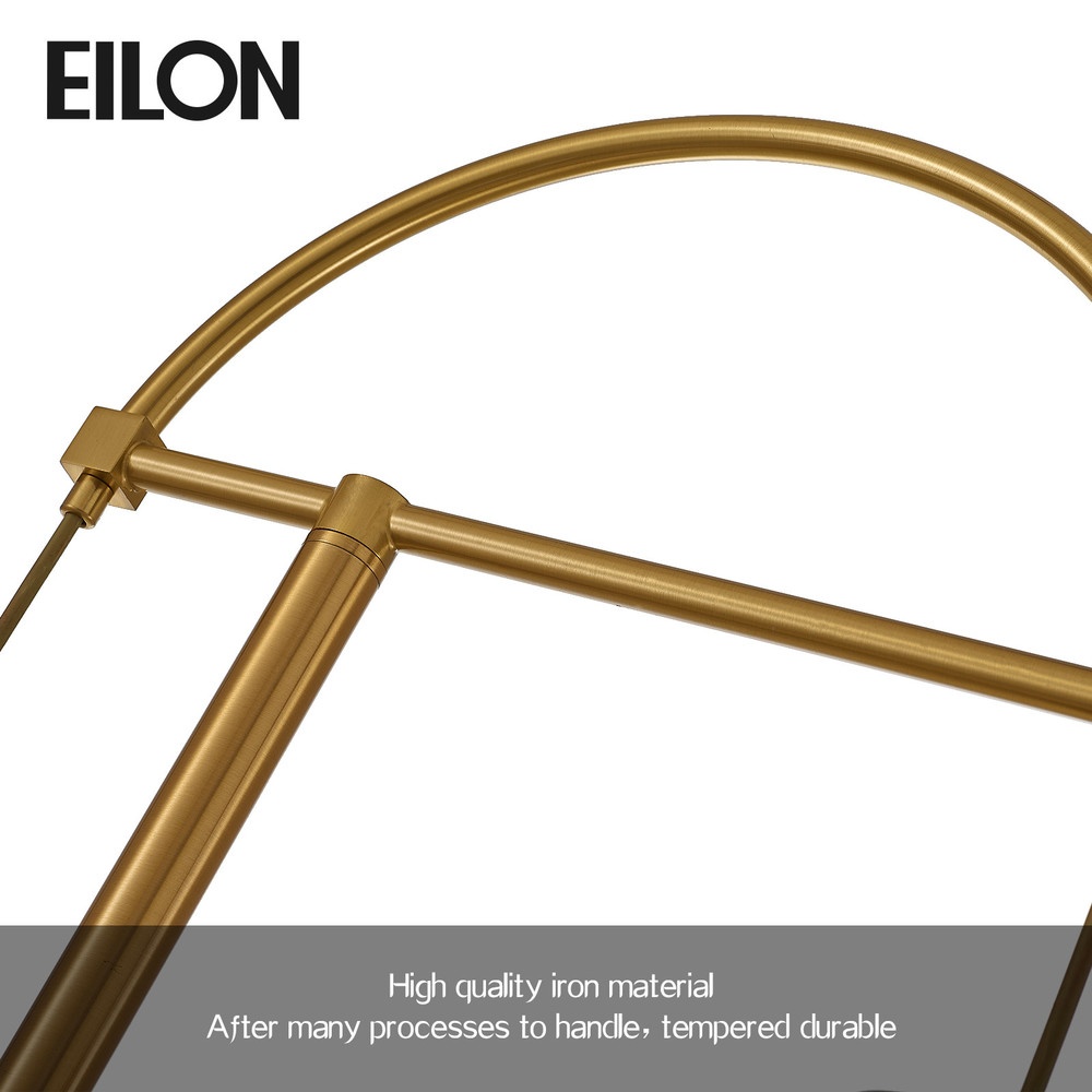 EILON โคมไฟตั้งพื้น Loft ขั้ว E27 รุ่น MD88 สีทอง