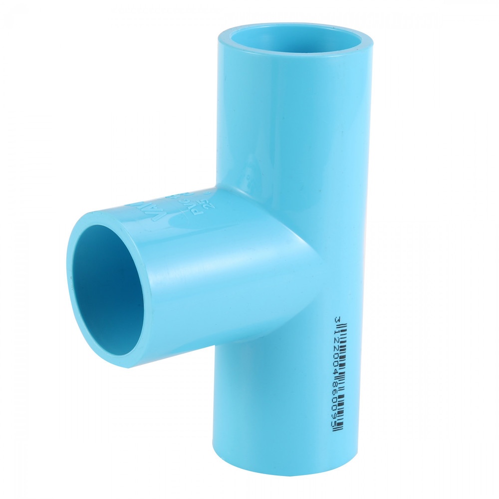 VAVO สามทาง 90 หนา 1/2"(18) สีฟ้า (แพ็ค10)