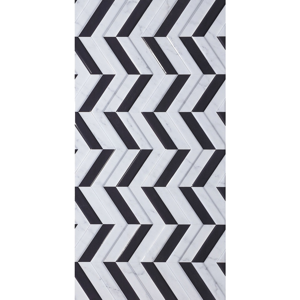 Marbella กระเบื้องเซรามิคปูผนัง 30x60 ซม. รุ่น ซีบร่า JF17 Gloss  (9P)