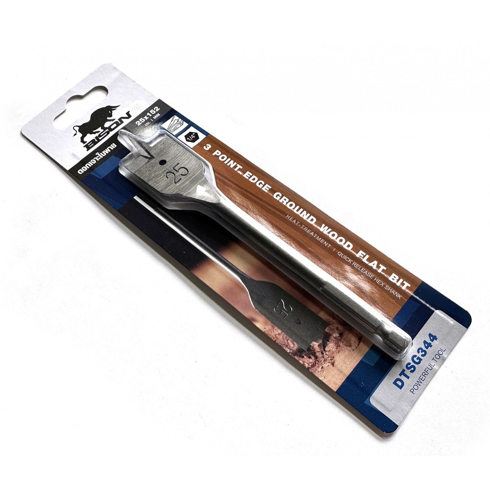 BISON ดอกเจาะใบพาย ขนาด 25x152mm. รุ่น DTSG344