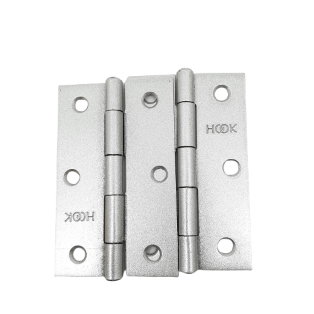HOOK บานพับเหล็กสีบรอนซ์ 3.1/2"x2.1/4"x1.5mm SH-3.5-S (แพ็ค 2)