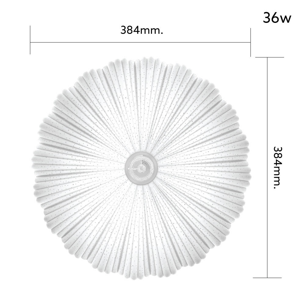 LAMPTAN โคมไฟเพดาน LED 36W รุ่น DAISY ปรับได้ 3 แสง