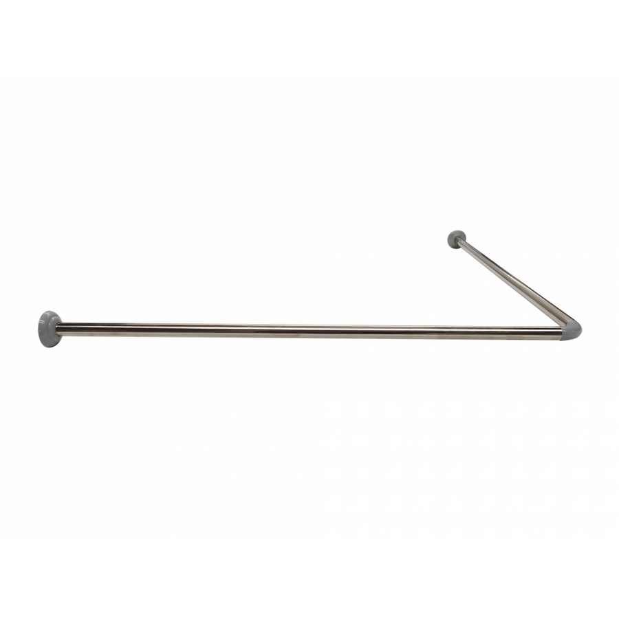 Primo ราวแขวนม่านห้องน้ำสแตนเลส ตัว L รุ่น JMSR8403 ขนาด 80x80 ซม.