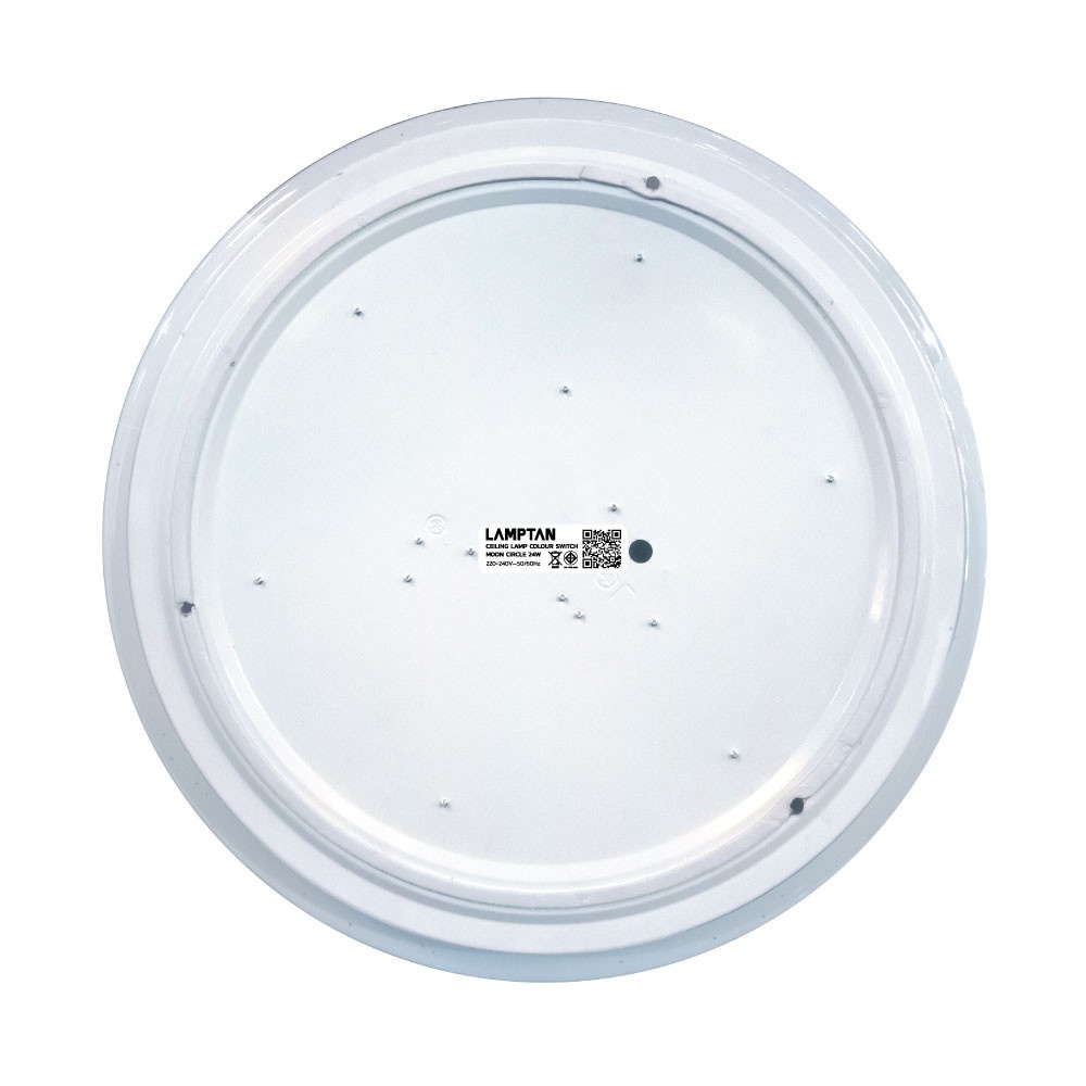 LAMPTAN โคมไฟเพดาน 3 แสง LED 24W รุ่น MOON