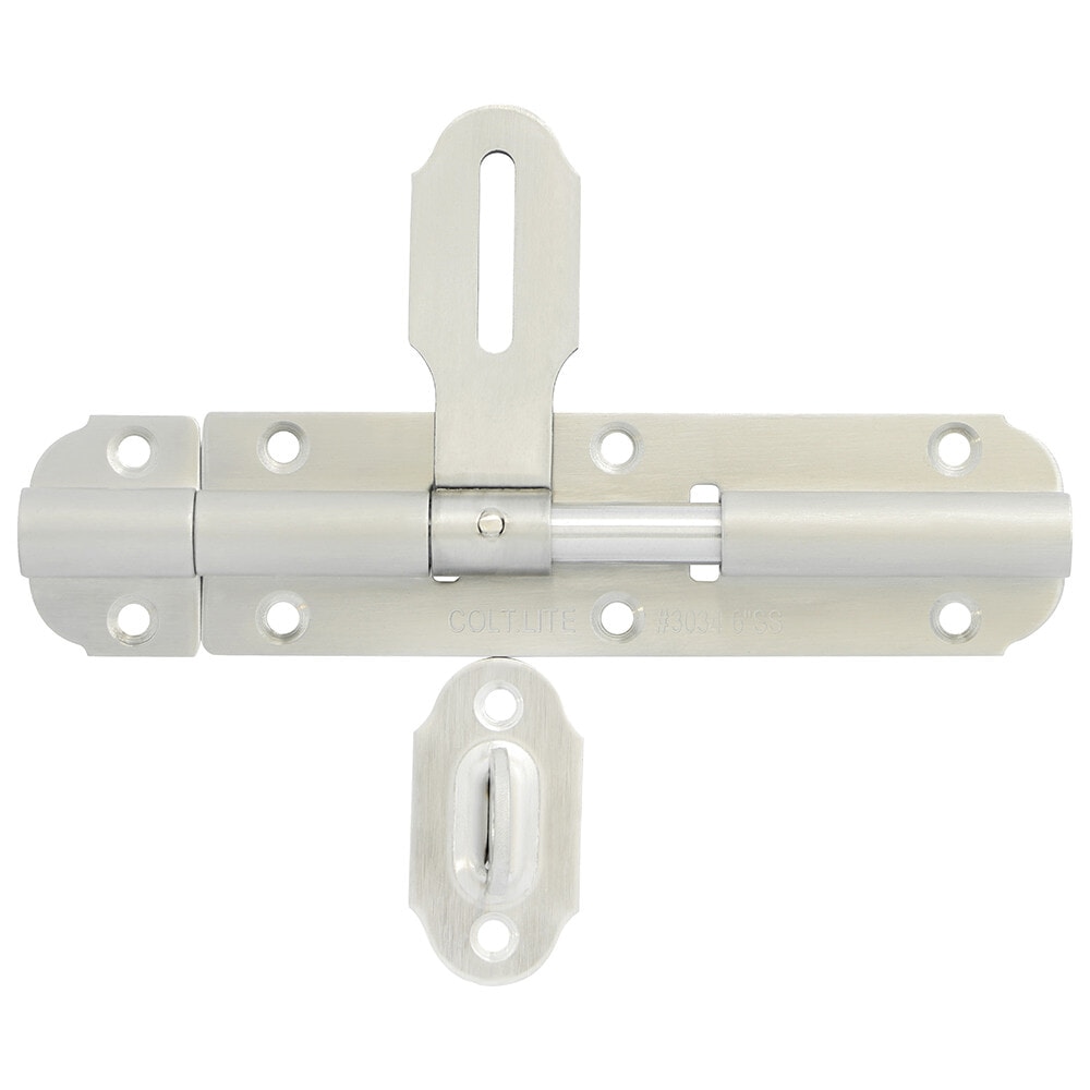 COLT LITE กลอนขวางสแตนเลส รุ่น 3034 ขนาด 6 นิ้ว สีสแตนเลส (แพ็ค 1)