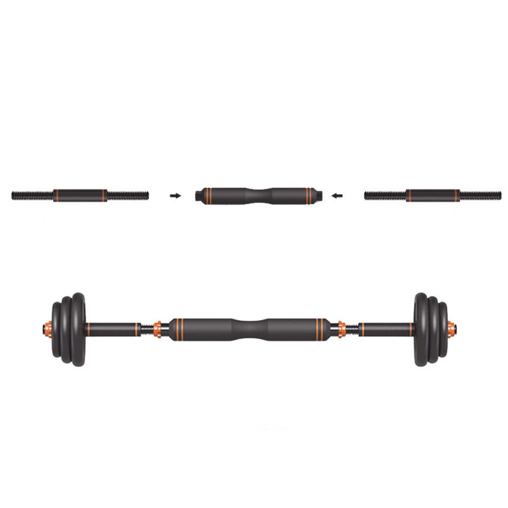 4TEM เซตดัมเบล 4 in 1 รุ่น  ARK-SIX001 เซต 20 KG สีดำ