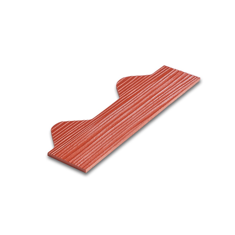 โอฬาร ไม้ฝากันนก ลอนคู่ ลายสน 0.8x15x300ซม. สีโอ๊ค