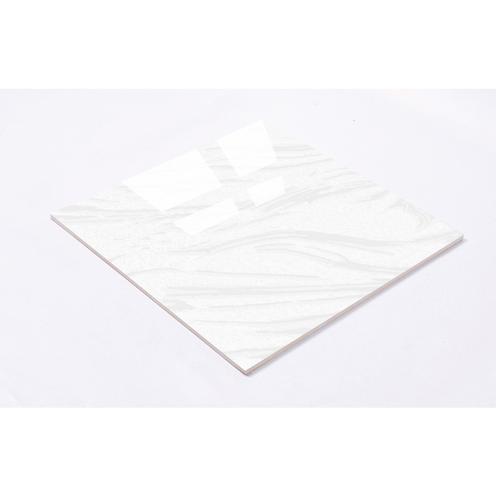 Marbella กระเบื้องเซรามิคปูพื้น 40X40 ซม. รุ่น ออซิลไวท์ 72360AB Gloss (12P)