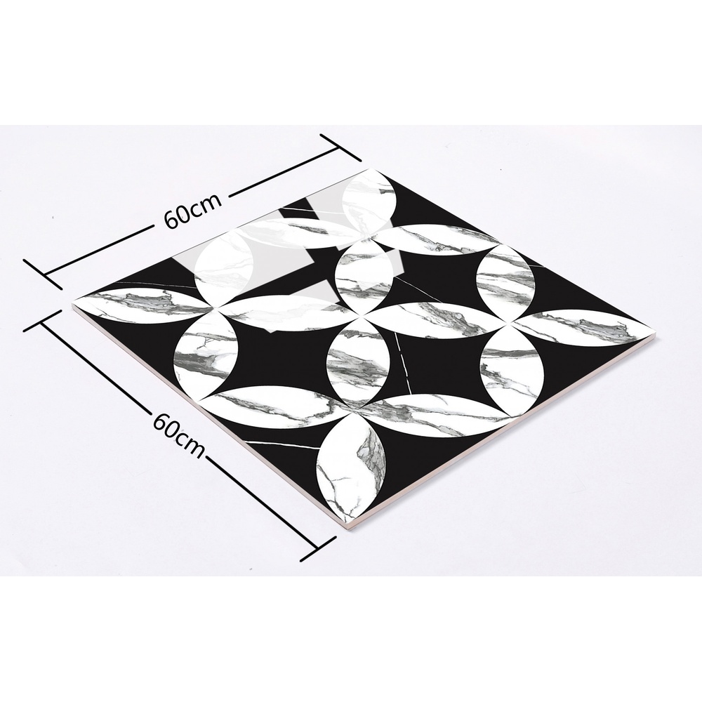 Marbella กระเบื้องพอร์ซเลน 60x60 ซม. รุ่น ม็องโก XDF388  Glossy (4P)
