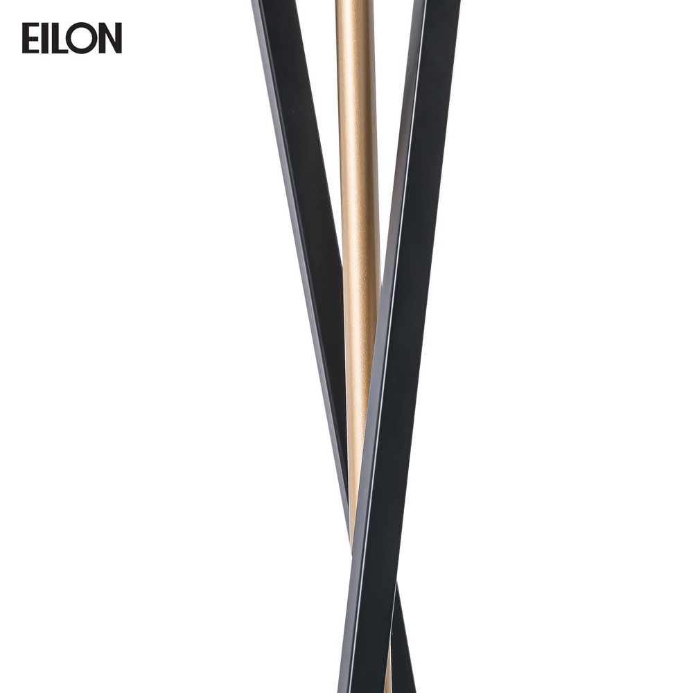 EILON โคมไฟตั้งพื้นโมเดิร์น รุ่น fluffy S3030F สีทอง-ดำ