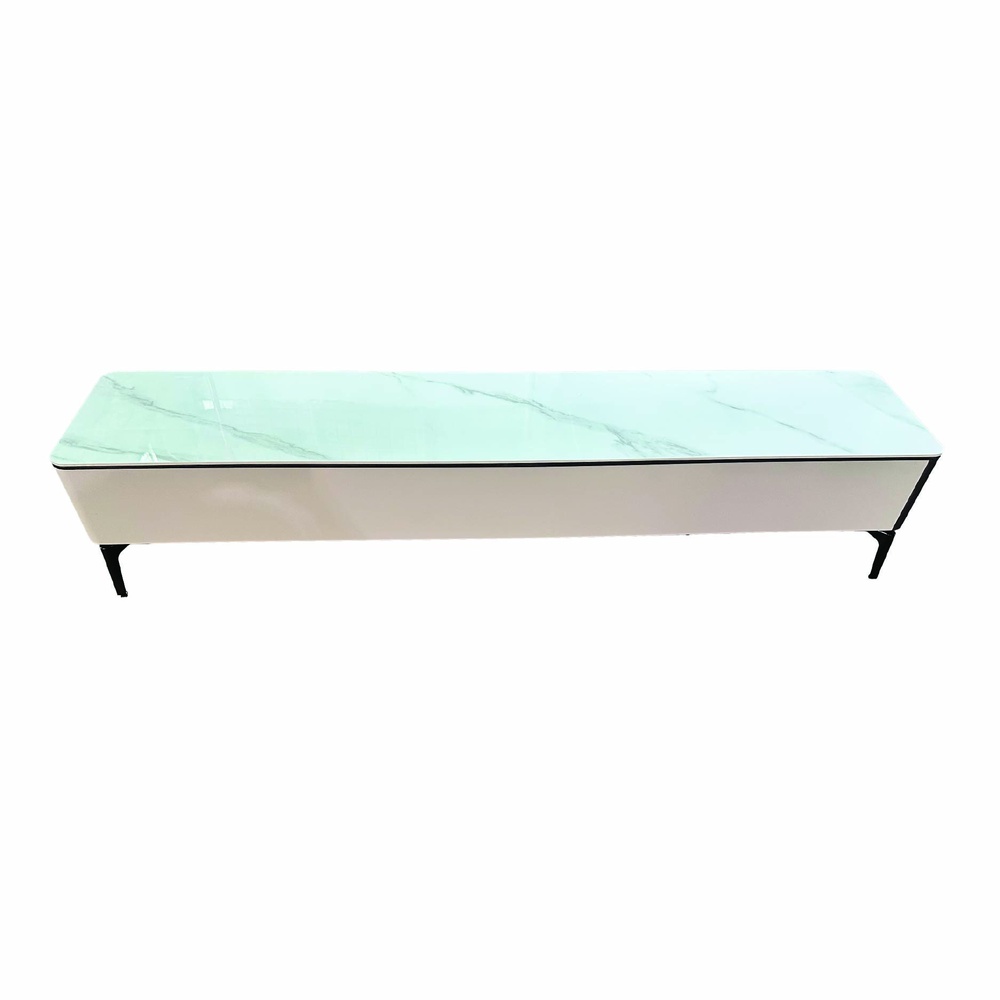 DELICATO ตู้วางทีวี รุ่น NOVA ขนาด 200x40x42 ซม. สีดำ-เทา