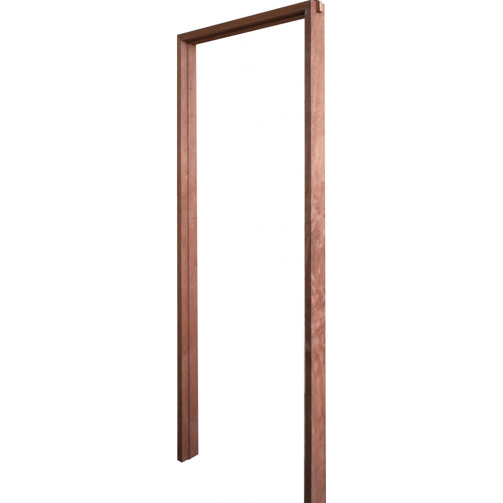WINDOORS วงกบประตูไม้เต็งแดงจ๊อยท์ BJ COM1 80x200cm.