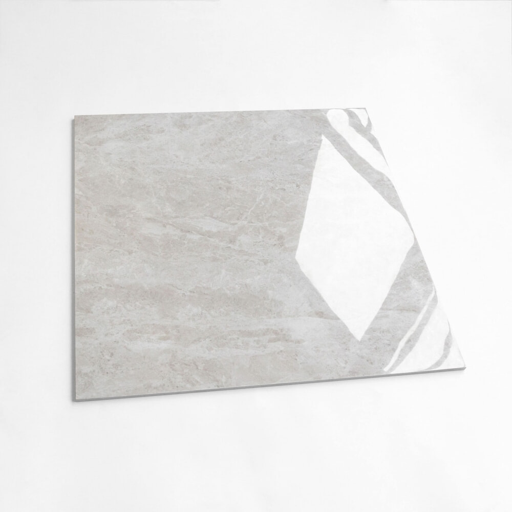 Marbella กระเบื้องพอร์ซเลน 60x60 ซม. ซเลน เลกเซ-ไลท์เกรย์ P6014 Glossy (4P) Random