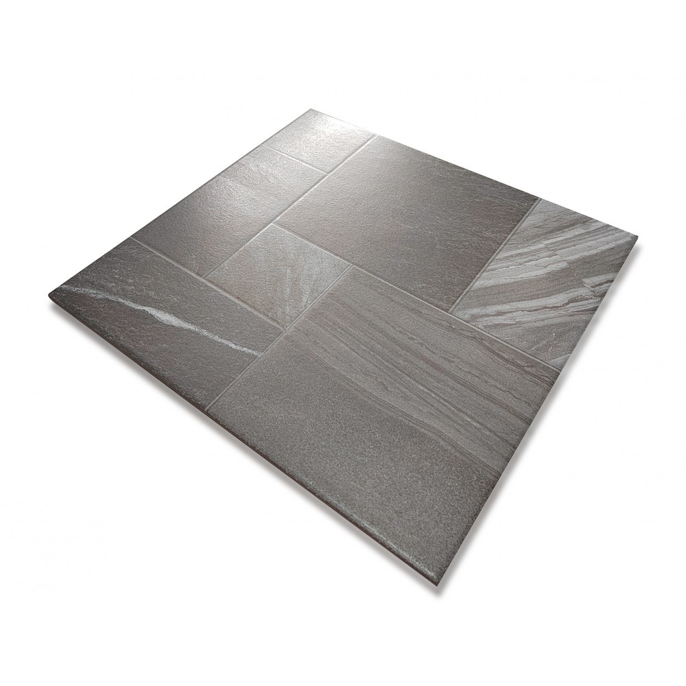 Marbella กระเบื้องเซรามิคปูพื้น 40X40 ซม. รุ่น ตาลลัค วาเบิล S410 Matt (12P)