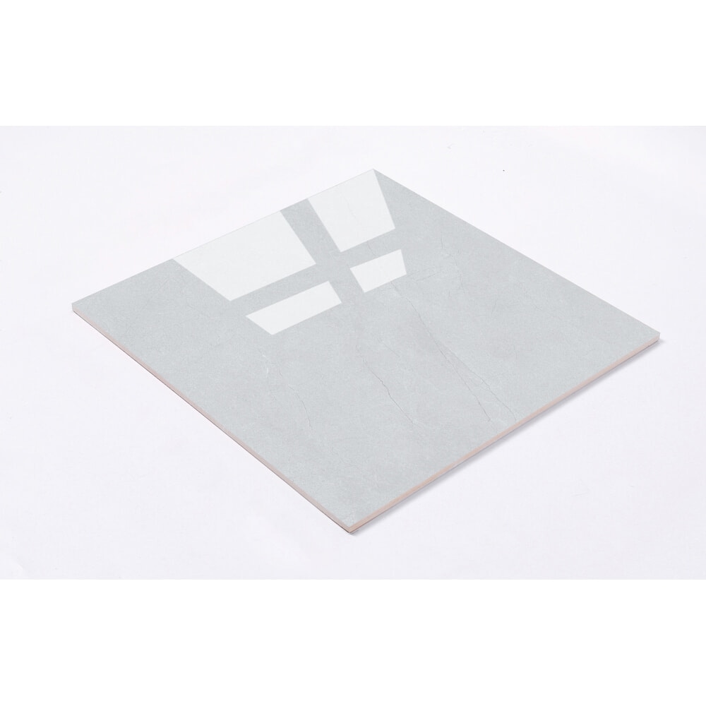 Marbella กระเบื้องพอร์ซเลน 60x60 ซม. รุ่น ซอฟเกรย์ YLS8107  Gloss (4P) Random