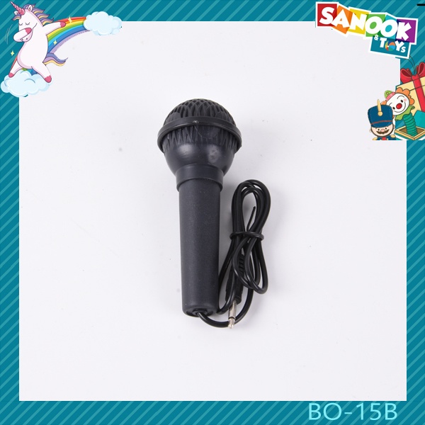 TOYS ของเล่นเปียโนคีย์บอร์ดไฟฟ้าพร้อมไมโครโฟน#BO-15B ขนาด 46x22x5 ซม.สีดำ