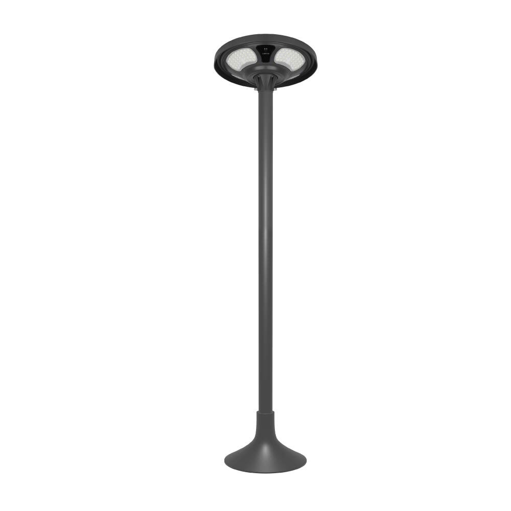 LAMPTAN โคมไฟถนนโซลาร์ LED 1000W รุ่นนิวบริลักส์ แสงเดย์ไลท์