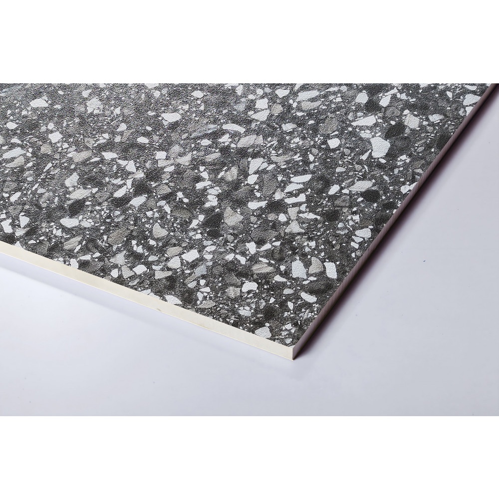 Marbella กระเบื้องเซรามิคปูพื้น 40X40 ซม. รุ่น ร็อคแบล็ค ST563 Matt (12P)
