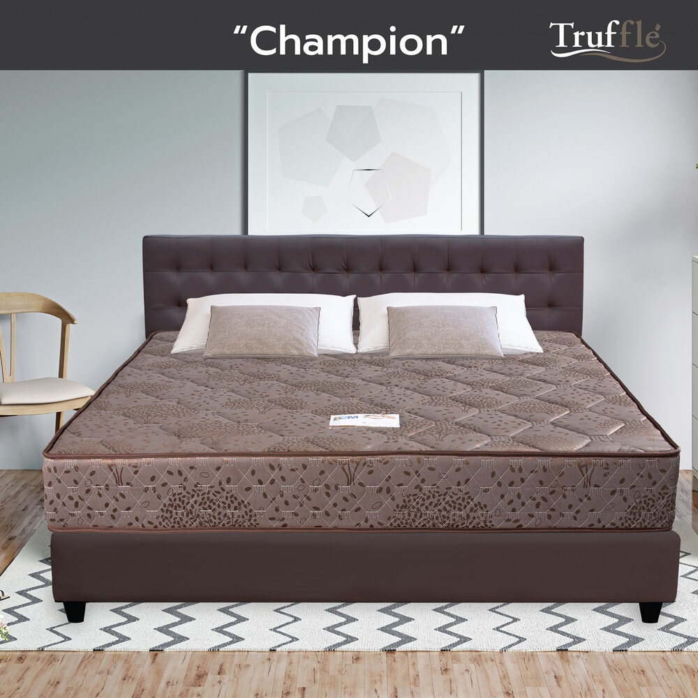 TRUFFLE ที่นอนสปริง รุ่นChampion 6ฟุต หนา9" รับประกัน 8ปี