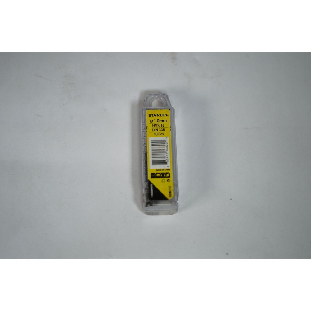 STANLEY ดอกเจาะเหล็ก HSS 1 มม. (10pcs.) รุ่น STA50004B10