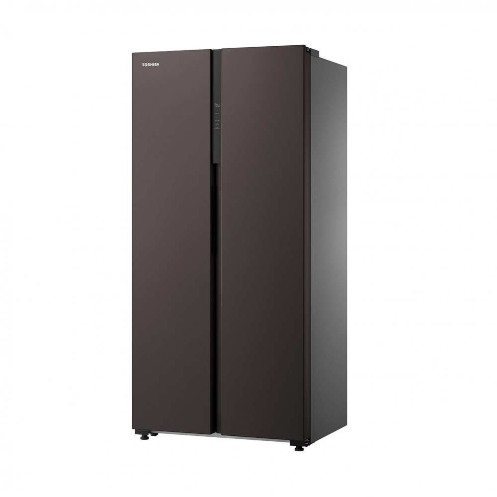 TOSHIBA ตู้เย็นSBS 16.2 คิว GR-RS600WI-PMT(37) สีเทา
