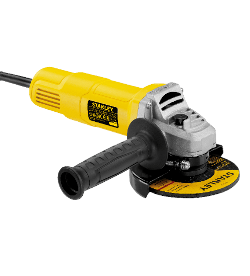 STANLEY  เครื่องเจียร 4 นิ้ว รุ่นสลิม 620W รุ่น SG6100A-B1 แถมใบเจียรใบตัดรวม 4 ใบ