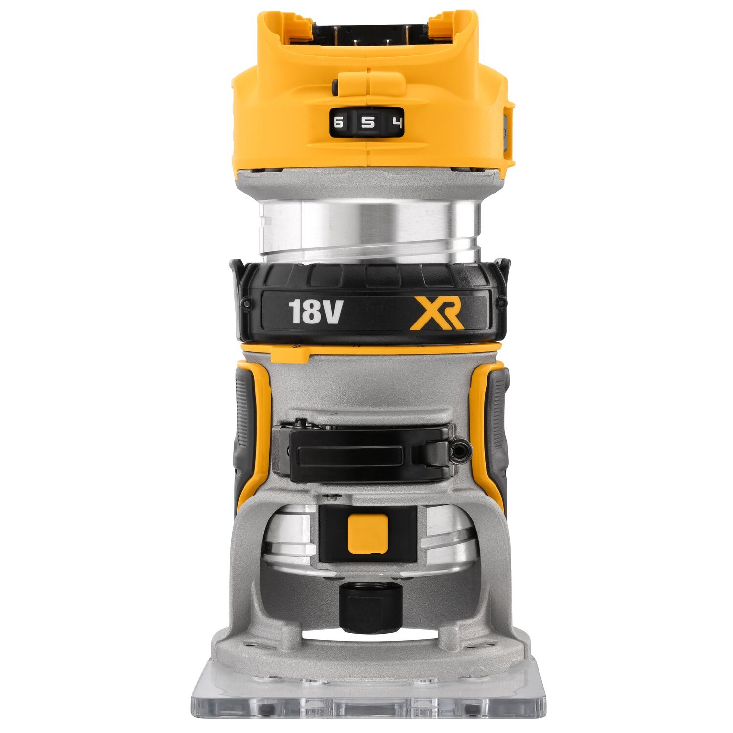 DEWALT เครื่องเซาะร่องไม้ไร้สาย ไร้แปรงถ่าน 18V 6.35-8มม. DCW600N-XJ (เฉพาะตัวเครื่อง)