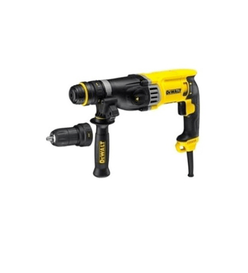 DEWALT สว่านโรตารี่ 3 ระบบ 28มม. 900W เปลี่ยนหัวได้ รุ่น D25144KA-B1 แถมดอกสว่าน 6 ชิ้น
