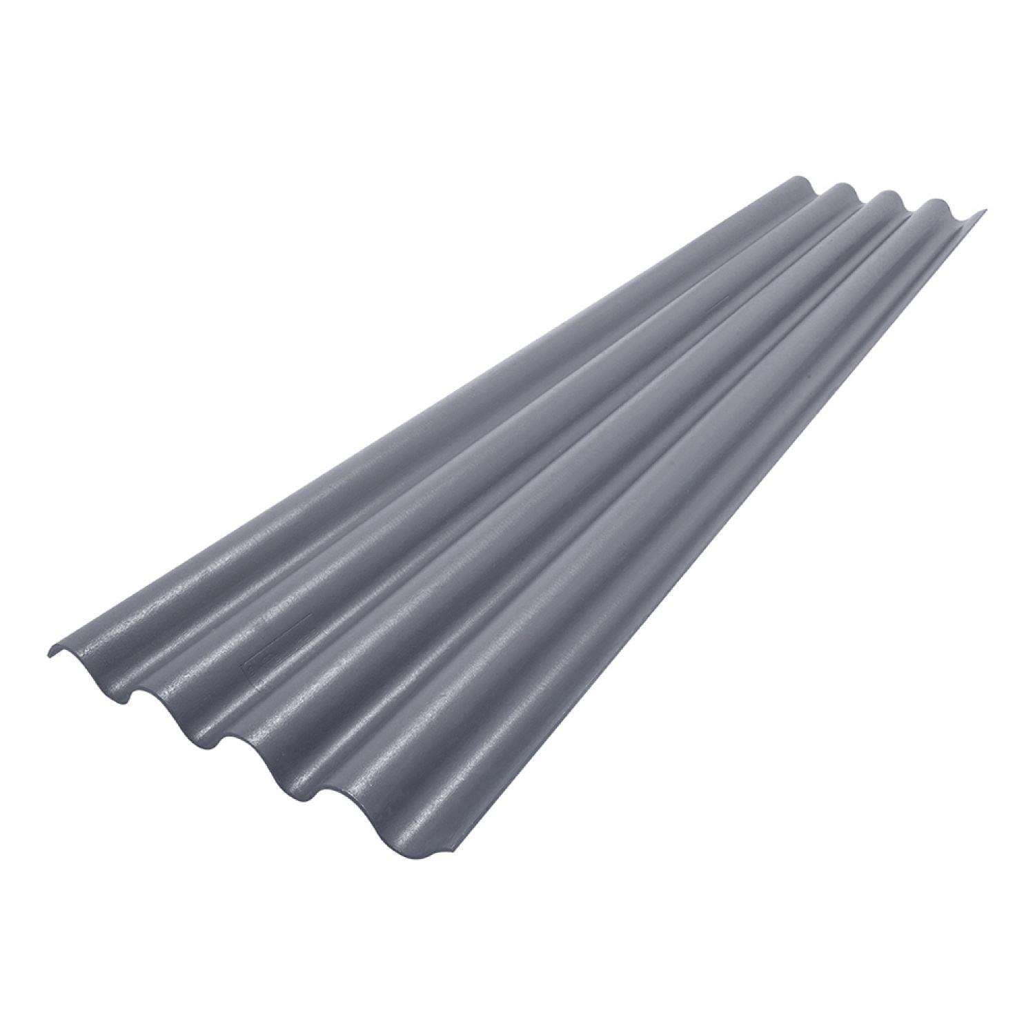 ตราเพชร กระเบื้องหลังคาจตุลอน 0.5x50x230 ซม. สีเทาไทเทเนียม