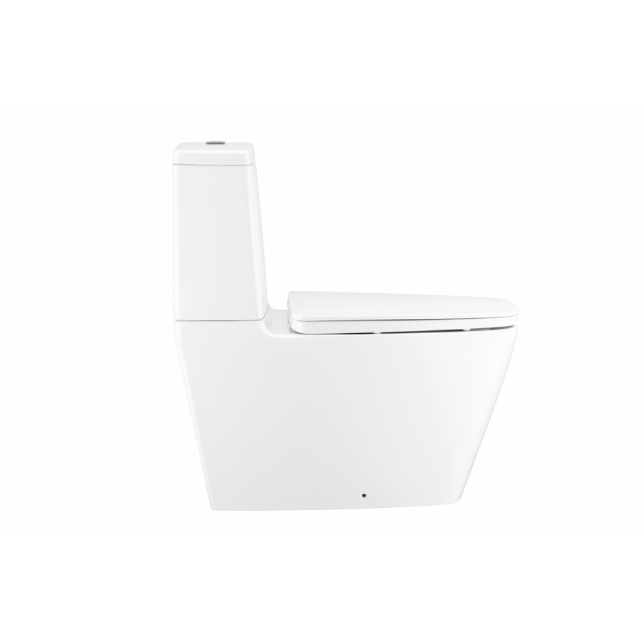 COTTO สุขภัณฑ์สองชิ้นแบบกดบน  รุ่น Hercules Curve C135107 ขนาด