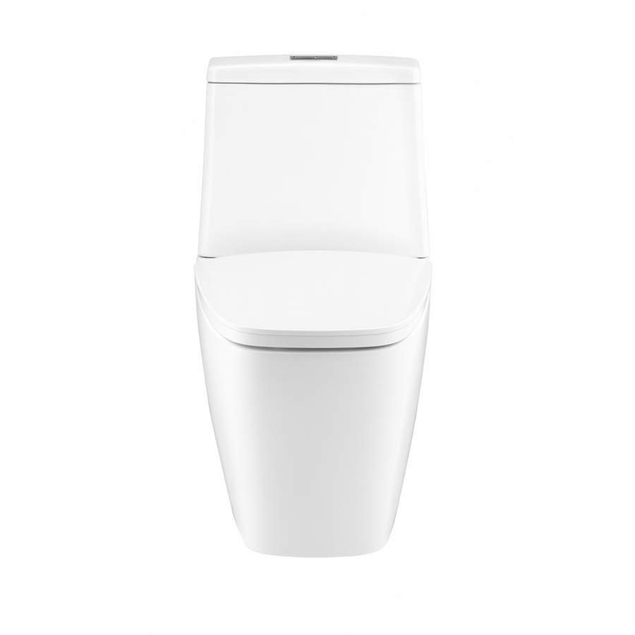 COTTO สุขภัณฑ์สองชิ้นแบบกดบน  รุ่น Hercules Curve C135107 ขนาด