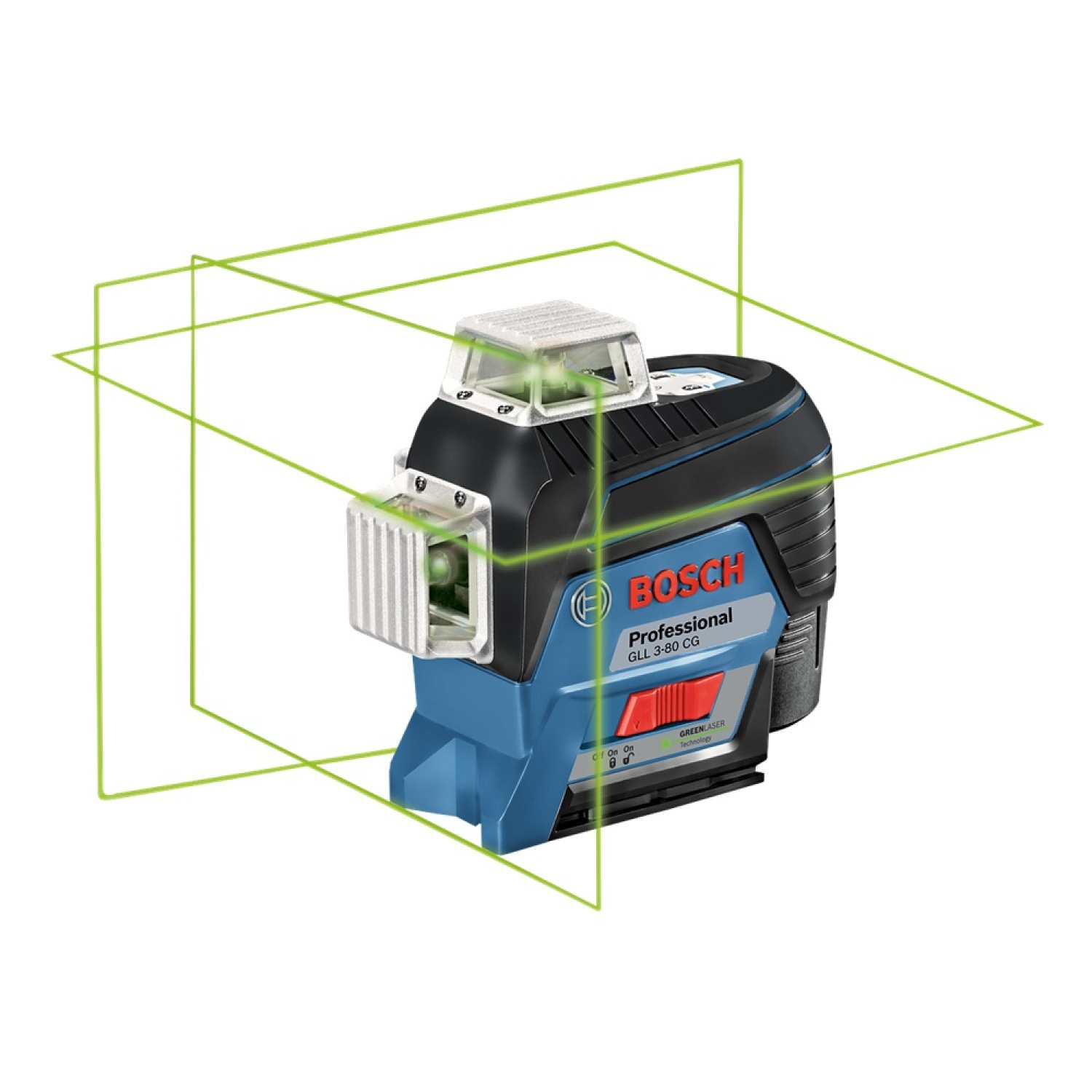 BOSCH เลเซอร์ 3เส้นสีเขียว รุ่น GLL3-80CG