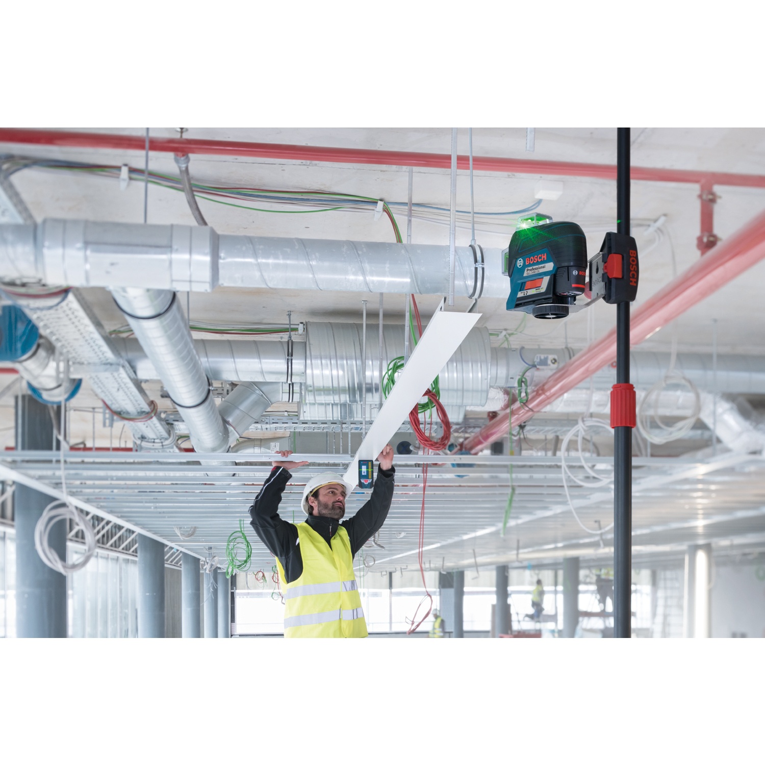 BOSCH เลเซอร์ 3เส้นสีเขียว รุ่น GLL3-80CG