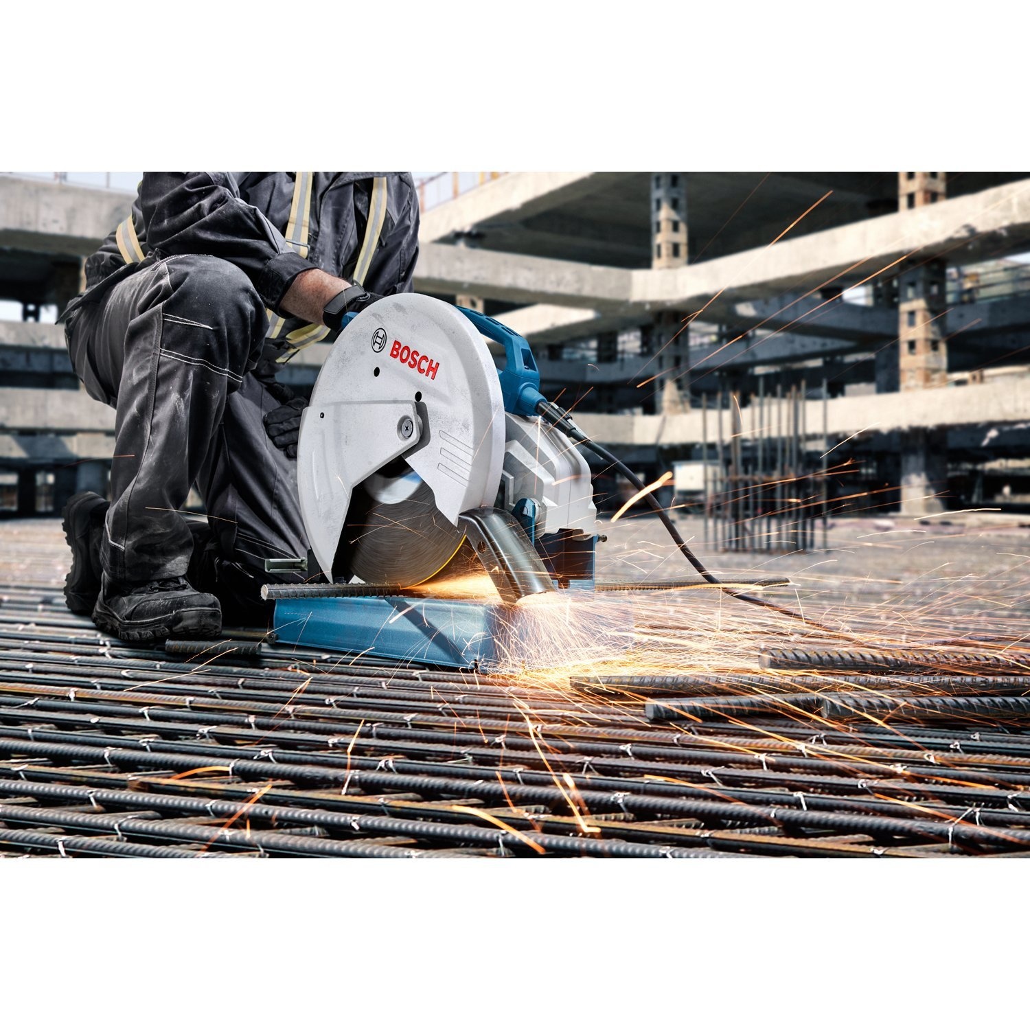 BOSCH แท่นตัดไฟเบอร์ 14นิ้ว 2300W รุ่น GCO230