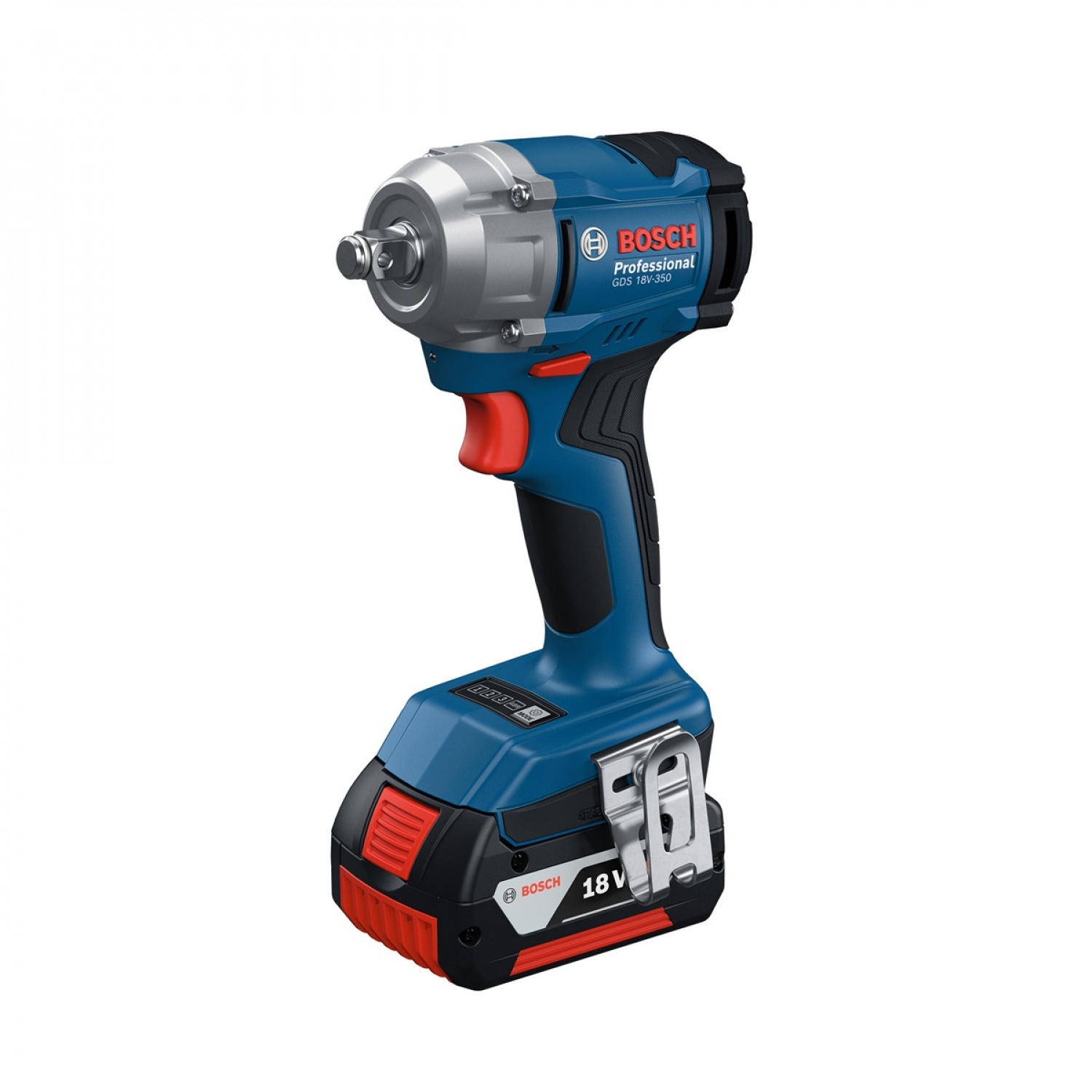 BOSCH บล็อกกระแทกไร้สาย 18V 4.0Ah 2xBatt รุ่น GDS18V-350