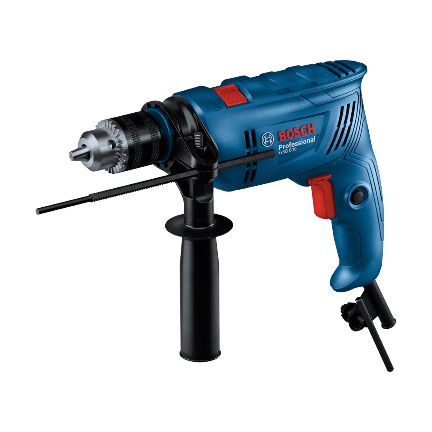 BOSCH สว่านกระแทก 1/2 นิ้ว(13mm) 600W รุ่น GSB600