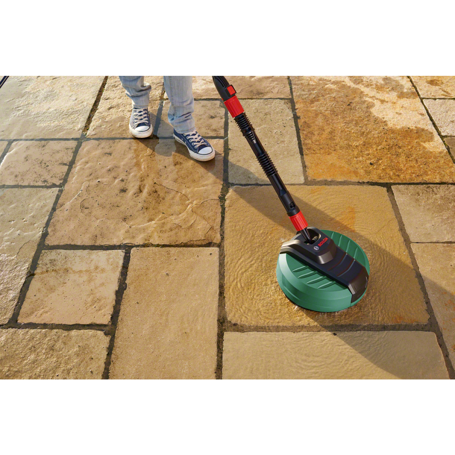 BOSCH หัวขัดทำความสะอาดพื้น ต่อเครื่องฉีดน้ำ 280 Patio Cleaners F016800466