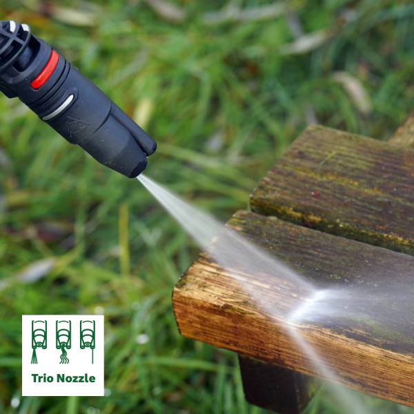 BOSCH หัวต่อปลายปืนฉีดน้ำ Trio 3in1 NOZZLE F016800583