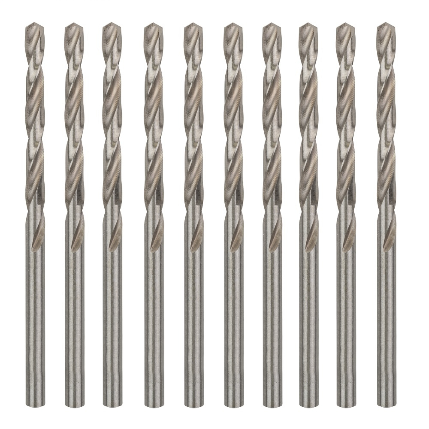 BOSCH ดอกสว่านเจาะเหล็ก 3/16นิ้ว(4.8mm) รุ่น PRO HSS-G 2x แพ็ค 10Pcs