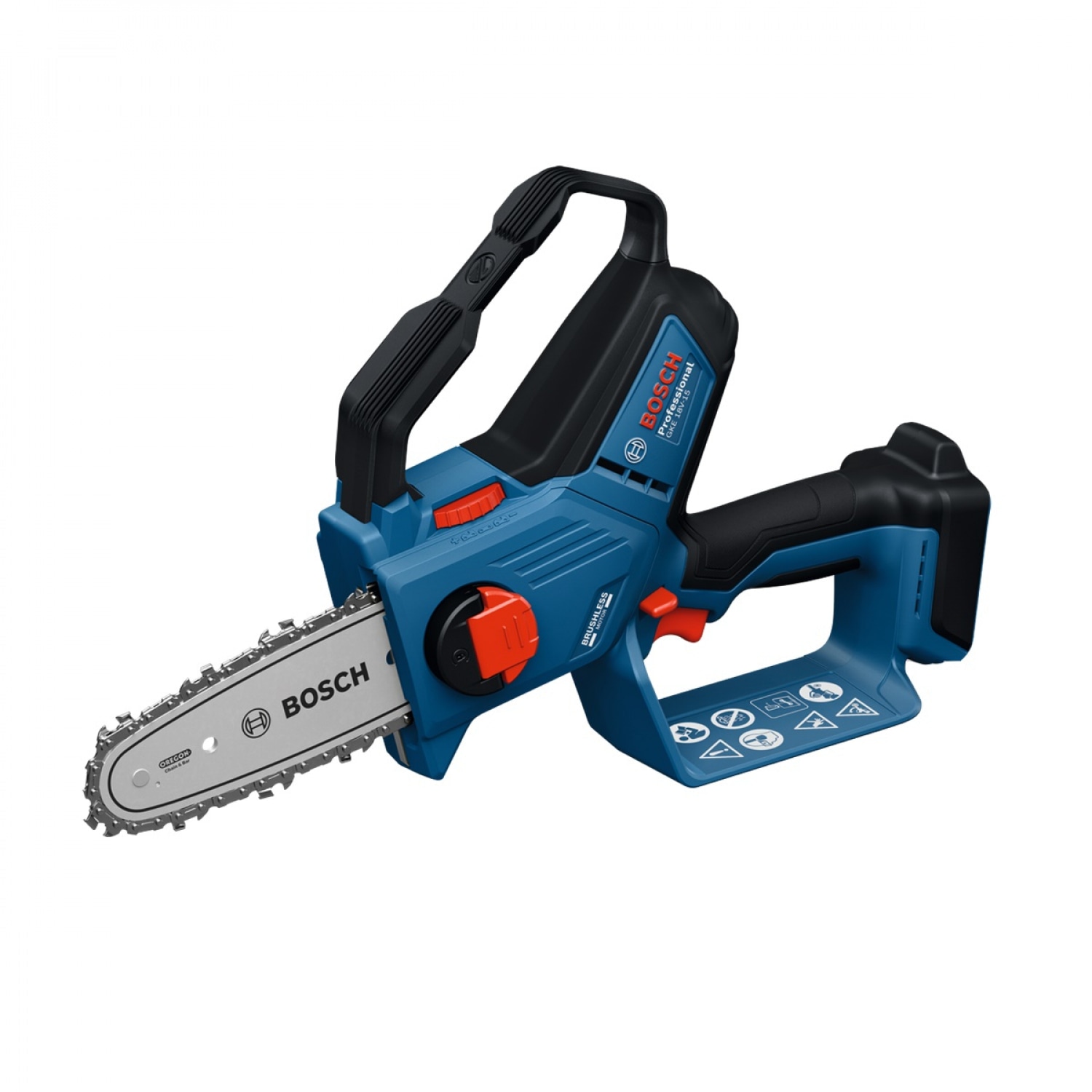 BOSCH เลื่อยโซ่ 6นิ้ว ไร้สาย 18V รุ่น GKE18V-15 (เฉพาะเครื่อง)