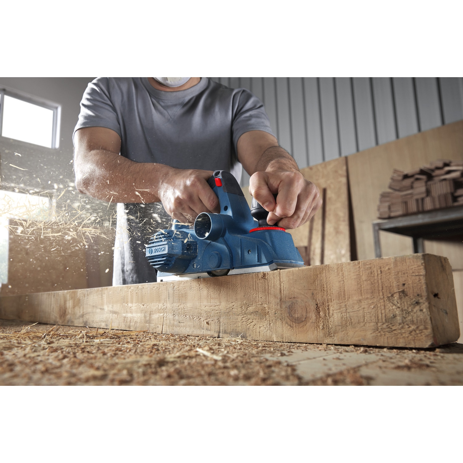 BOSCH กบไฟฟ้า 630w 3นิ้ว รุ่น GHO16-82