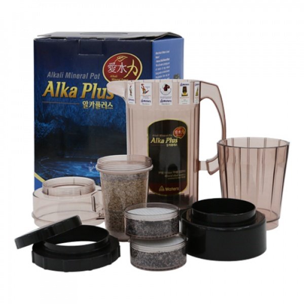 ALKA PLUS เครื่องเพิ่มประสิทธิภาพน้ำดื่ม รุ่น อัลคา พลัส สีดำ